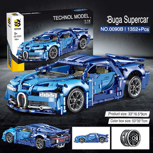 Küçük ölçekli DIY yarış araba oyuncak yaratıcı MJi yapı taşları modeli MOC yeni durum kutusu yaş aralığı 5 ila 7 yıl için paketlenmiş - Product Image 4