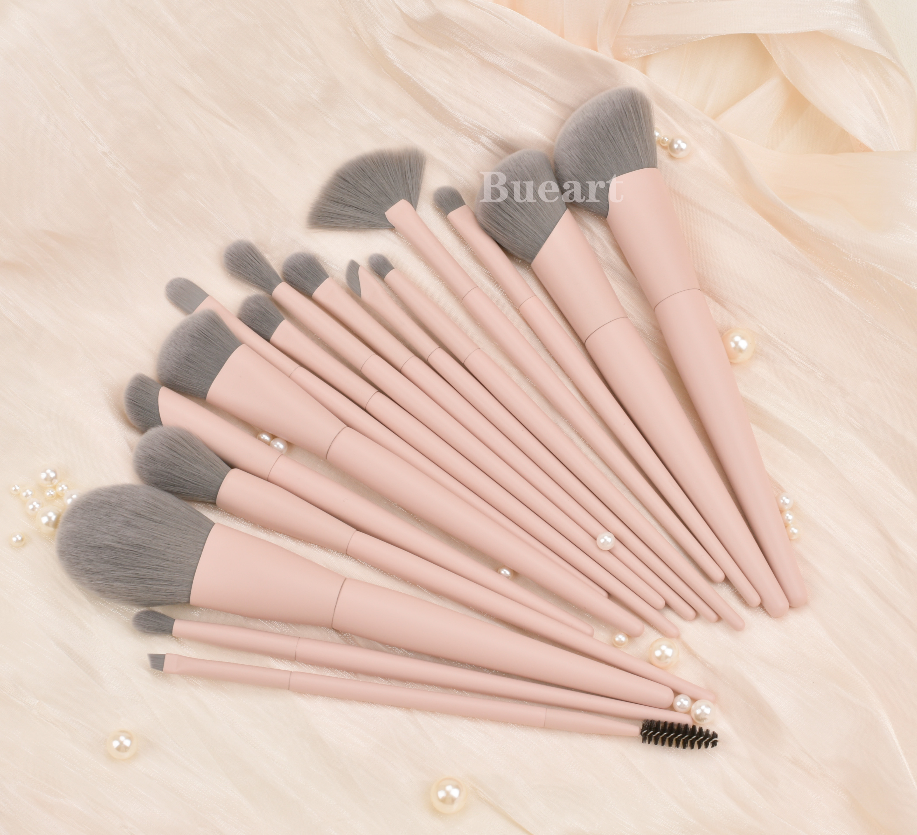 16PCs pintura Rosa cepillo --- bolsa de plástico de embalaje