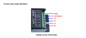 6 Pin di Controllo DMX 3 Canali DMX LED Regolatore della Striscia di RGB DMX512 Decoder - Product Image 3