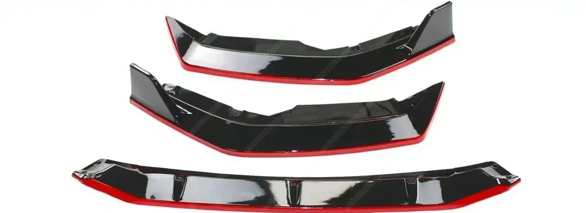 Glossy Black Red