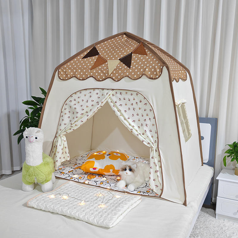 Polka dot-tente unique