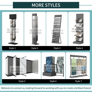 Modular trượt kim loại gốm đứng có tính năng nhân tạo đá Mẫu hiển thị và giá cả cạnh tranh Veneer - Product Image 4