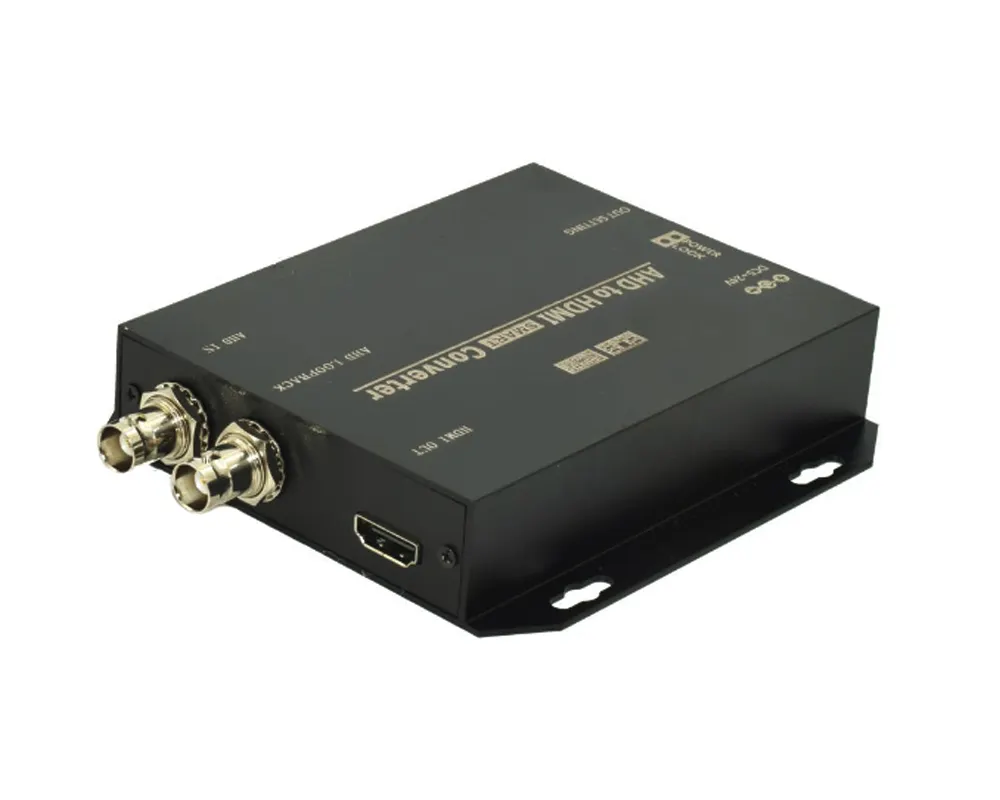 BNC hd convertidor de vídeo AHD a HDMI Convertidor para cámara CCTV Tester convertidor