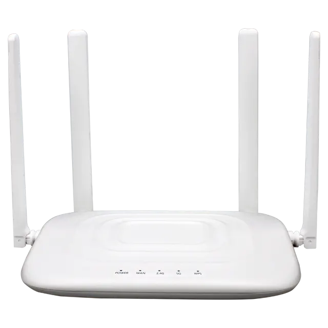 AC1200 Router WiFi Dual Band Router Internet Wireless 4x10/100 Mbps supporta firmware personalizzato wireless