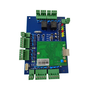Sistema de control de Acceso de 2 puertas rfid tcp ip, compatible con el control de puertas traseras - Product Image 1