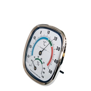 <strong>Large</strong> Display Plastic Pointer Thermometer Dial with <strong>Hygrometer</strong> OEM &amp; ODM Customizable - Product Image 1