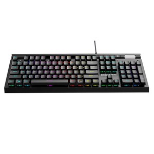 ESGAMING金属アルミニウムフロントパネル有線キーボードデスクトップホットスワップ可能なメカニカルキーボードゲーム用コンピュータ用メーカー - Product Image 1