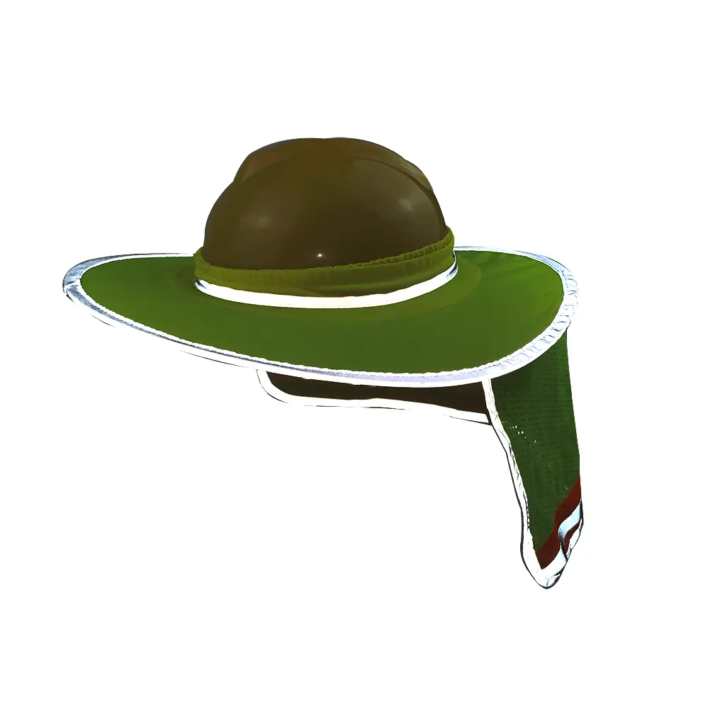 Солнцезащитная шляпа с высокой видимостью, дышащая твердая шляпа, сетчатый защитный шлем с полными полями