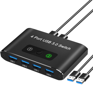 USB3.0オーディオビデオコンバータースイッチコンピューターモニタリングUSB4in1出力キーボードマウスUSB共有4KラップトップPCスイッチHDM1 - Product Image 4