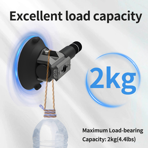 Nhôm 3 "cốc hút Máy ảnh núi arri phong cách 1/4" 3/8 "chủ đề, với <span class=keywords><strong>GoPro</strong></span> DJI insta360 cho DSLR Camera hành động Điện thoại video - Product Image 2