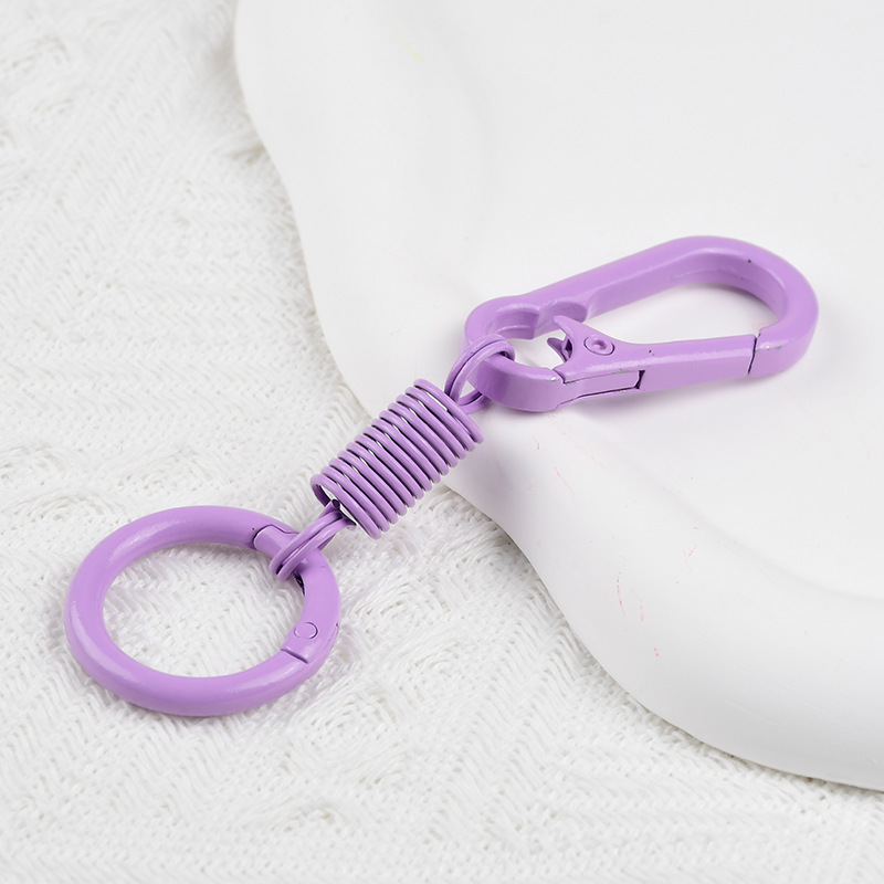Purple-hanging buckle