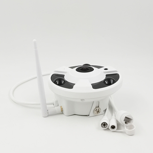 Telecamera Wifi obiettivo Fisheye panoramica senza fili IP telecamera 180 grado di sicurezza domestica Audio telecamera per visione notturna - Product Image 3