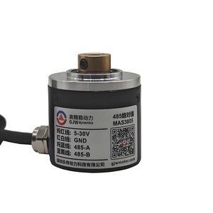 Custodia in metallo da 38mm 5-30V Encoder magnetico a motore personalizzabile Multi-giro Modbus Tamagawa valore assoluto a 21Bit - Product Image 2