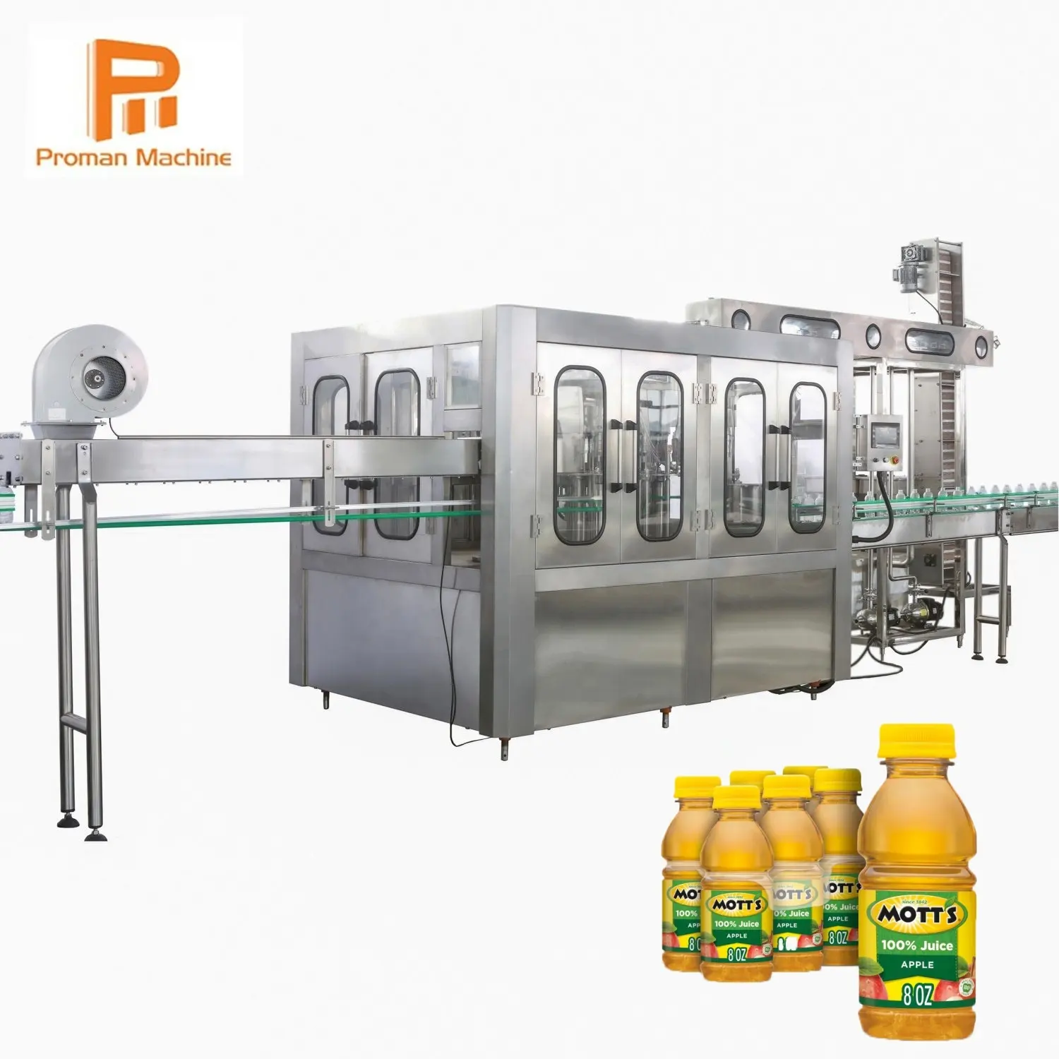 Machine de remplissage à chaud 4 en 1 pour la fabrication de jus de fruits naturels Ligne de production d'installations de traitement Presse-agrumes pomme orange mangue citron