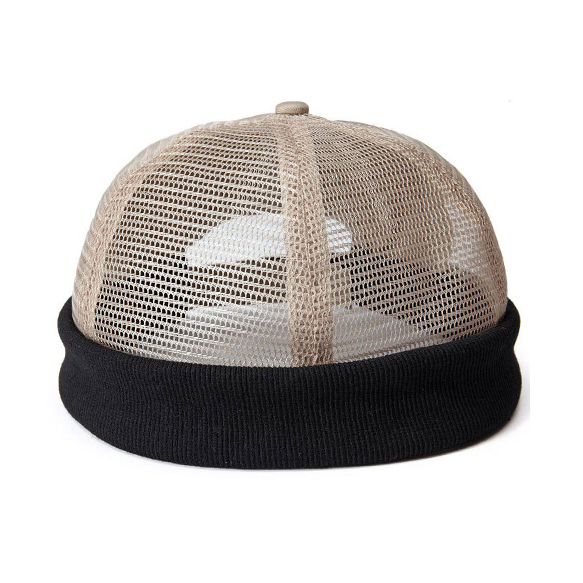 #9-Khaki half mesh
