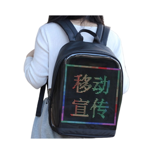Benutzer definierte LED-Display-Rucksack Nette Schult asche mit Handy-APP-Programmier barkeit zum Schreiben von Bild zeichnungen - Product Image 1