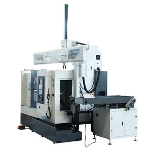 Sistema di alimentazione automatica slant bed cnc lathehigh precisione automatico caricamento e scarico cnc tornio con asse y robot alimentazione - Product Image 1