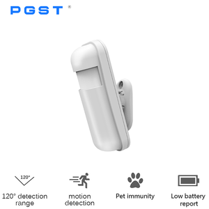 PGST-sistema de alarma Pir, Sensor de movimiento infrarrojo inalámbrico, gran angular, 433MHz, alta sensibilidad - Product Image 2