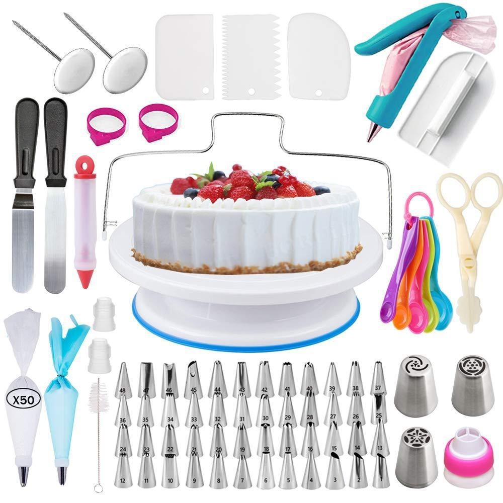 122pcs/set white