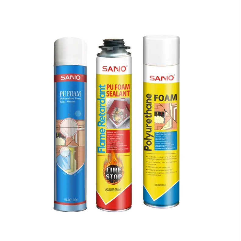 Sanvo PU bọt Sealant 960ml Polyurethane bọt