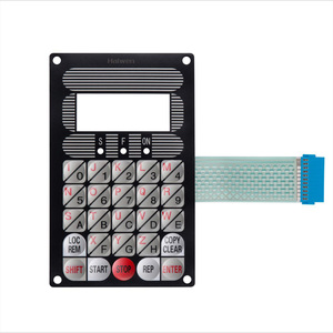 Kunden spezifische Membran tastatur Membran tastaturen und LED-Membran grafik überlagerung - Product Image 1