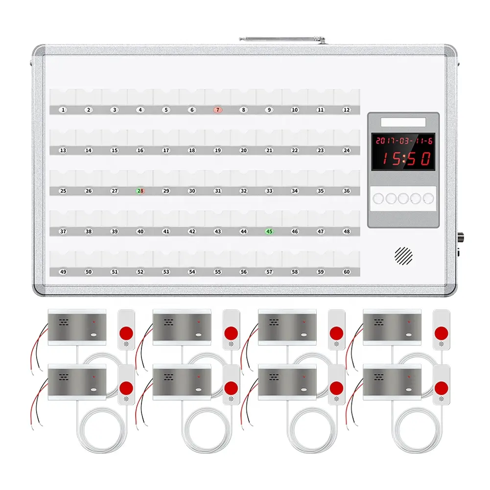 JT3260 ، نظام اتصال بزر اتصال, جهاز اتصال بزر اتصال ، طبي سلكي ، بث صوتي ، مستشفى التمريض ، المنزل ، معالج ، الرعاية ، الجرس ، المرضى ، نظام اتصال