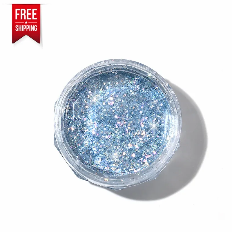 Kostenloser Versand Kristall Diamantpulver Diamant Chrome Maniküre Glitzer Pigment Glanz Reinigungsstaub glänzend poliert Dekoration