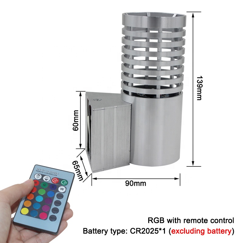 Applique murale à LED d'intérieur pour luminaires haut et bas d'hôtel avec escalier haute performance Appliques murales intérieures de restaurant haut et bas