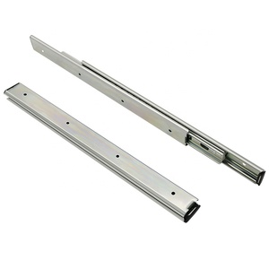 HVPAL3504 Feste Über verlängerung Doppel kugellager schlitten 2-reihiges Stahlkugel system | Nicht abnehmbare Schubladen führungen 150% Federweg - Product Image 2