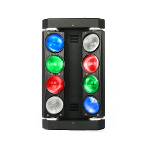 Yüksek kaliteli RGBW 4 in 1 8x10w hareketli kafa led 8 göz ışın örümcek ışık - Product Image 6
