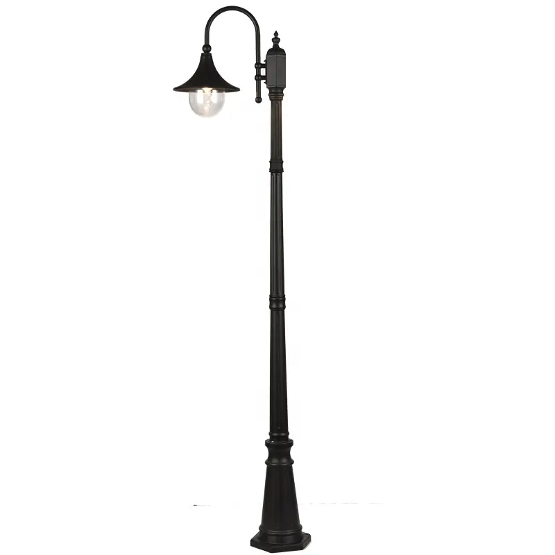 led outdoor water proof aluminum alloy antique single garden lamp