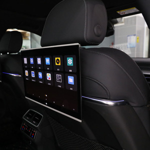 中国工場ODMOEM13.3インチカーディスプレイナビゲーションシステムIPSタッチパネルヘッドレストAndroidDVDモニターAudi A6 Q5 Q7 A8用