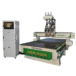 <strong>Multi</strong> Heads / Spindles 3D <strong>Cnc</strong> <strong>Router</strong> <strong>Machine</strong> Woodworking for Board Cutting <strong>Machine</strong> - Product Image 2