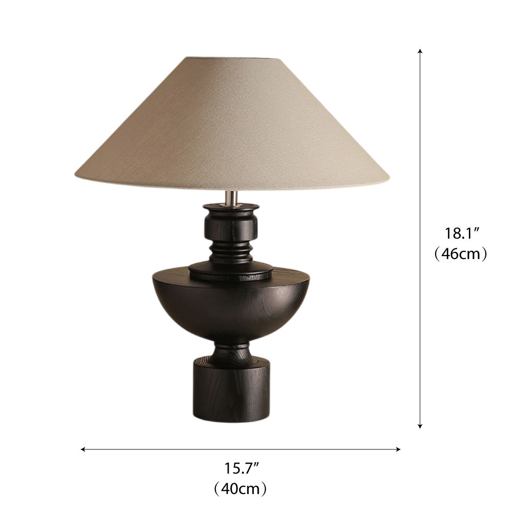 Noir Dia 40cm x H 46cm