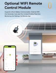 高频3KW离网逆变器24v 48v太阳能逆变器40 ~ 500伏宽光伏输入，带MPPT充电控制器 - Product Image 5