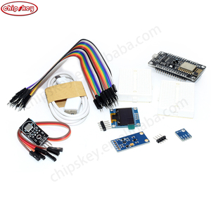 # CKX9476 ESP8266 Wetterstations-Kit mit DHT11-Temperatur Luft feuchtigkeit BMP180 0,96 "OLED IIC Yellow Blue Display für Arduinos