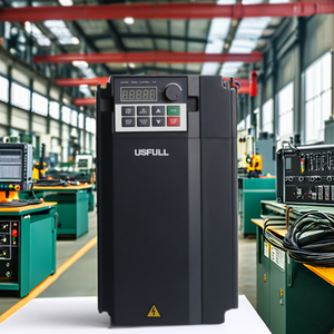 USFULL VFD 15kW 22kW Monofásico 220V Entrada Trifásico 380V Unidad de frecuencia de salida para compresor de aire y motor de husillo CNC