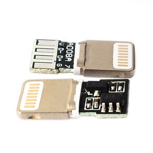 アップル用PCBボード付きの堅牢な2.4Aアップル急速充電オスコネクタ - Product Image 2