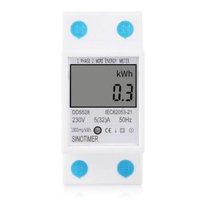簡潔なLCDホームデジタルディスプレイ消費電力メーター単相エネルギーメーター - Product Image 1