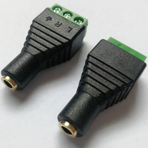 CCTV用メス2.1x5.5mmアダプタコネクタDC電源プラグジャック - Product Image 2