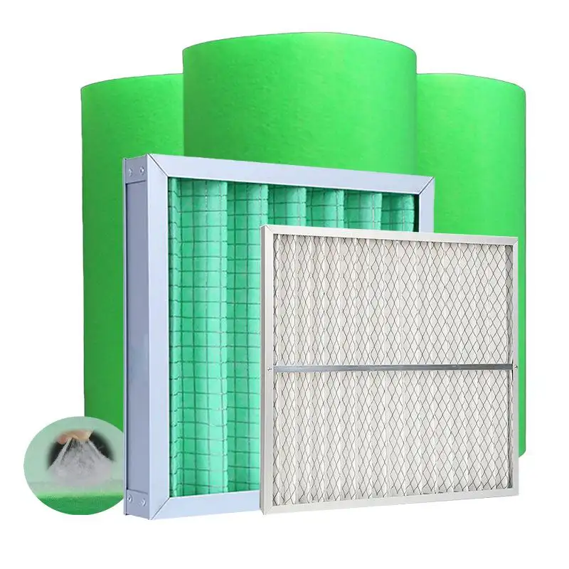 Primaire Luchtfilterscherm, Airconditioning Zuivering Ventilator Kast Unit, Opvouwbare Grove Efficiëntie Filter