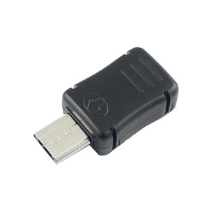 带塑料盖的微型USB 2.0连接器公插孔5针b型插头插座 - Product Image 2