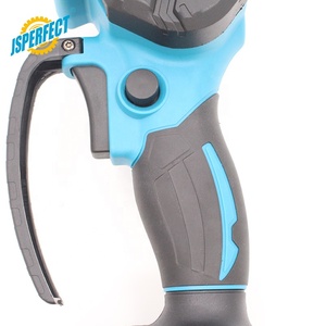 JSPERFECT Mini taşınabilir 6 inç fırça Motor zinciri OEM özelleştirme desteği ile akülü kutup testereler gördüm