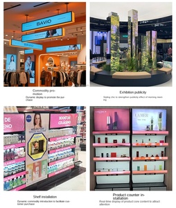 Estante con Pantalla <span class=keywords><strong>LED</strong></span> para Tiendas - MIP Tech, Barra Extensible Inteligente con WiFi, Señalización Digital para Promoción Minorista y Eventos al Aire Libre - Product Image 6