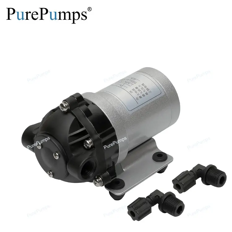 BLDC motor 60psi high pressure piston diaphragm RO filters system booster pure water micro pump