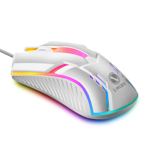 Tastiera per Mouse da gioco retroilluminata a LED RGB cablata S1 Maus Mouse da gioco ergonomici programmabili Mouse da gioco personalizzato per Computer PC - Product Image 1