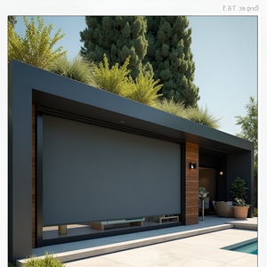 High Quality Customizable Vertical Pattern Roller Shutter <strong>Door</strong> Panel for Balcony Furniture <strong>Shade</strong> Use Direct From Factory - Product Image 1