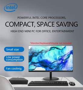 Cheap <strong>Computer</strong> Desktop Core N2840 J4125 J6412 Barebone Thin <strong>Client</strong> Nettop PCS 4USB VGA+HD Display Win10 Linux Mini PC