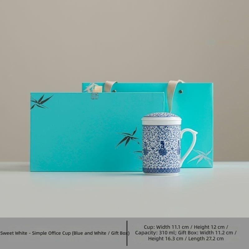 Confezione regalo con tazza da tè