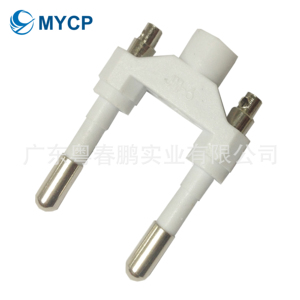 2pin มาตรฐานยุโรปเสียบพลาสติกยึดสำหรับอะแดปเตอร์ชาร์จ4.0 VDE เสียบขั้ว - Product Image 2